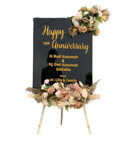 Papan Bunga Akrilik Tahuna Barat